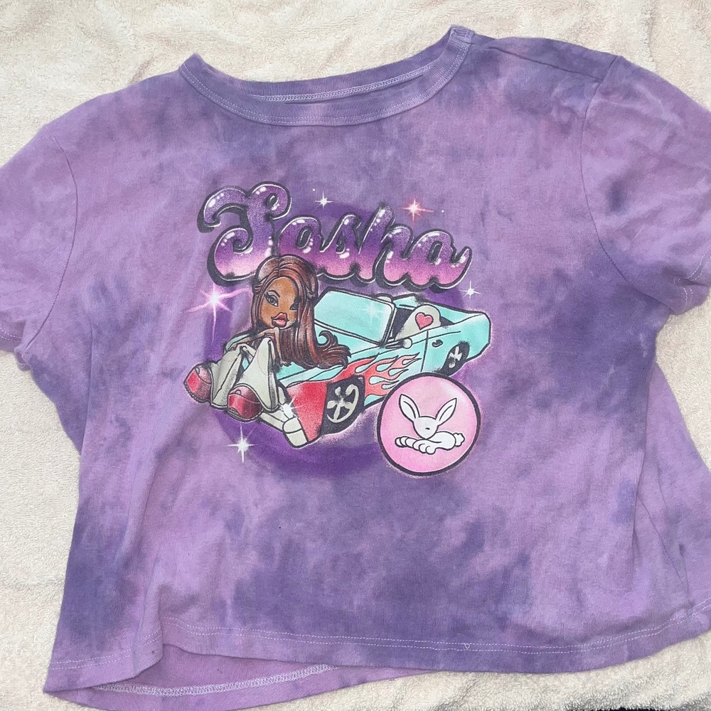 Purple Bratz Crop Top